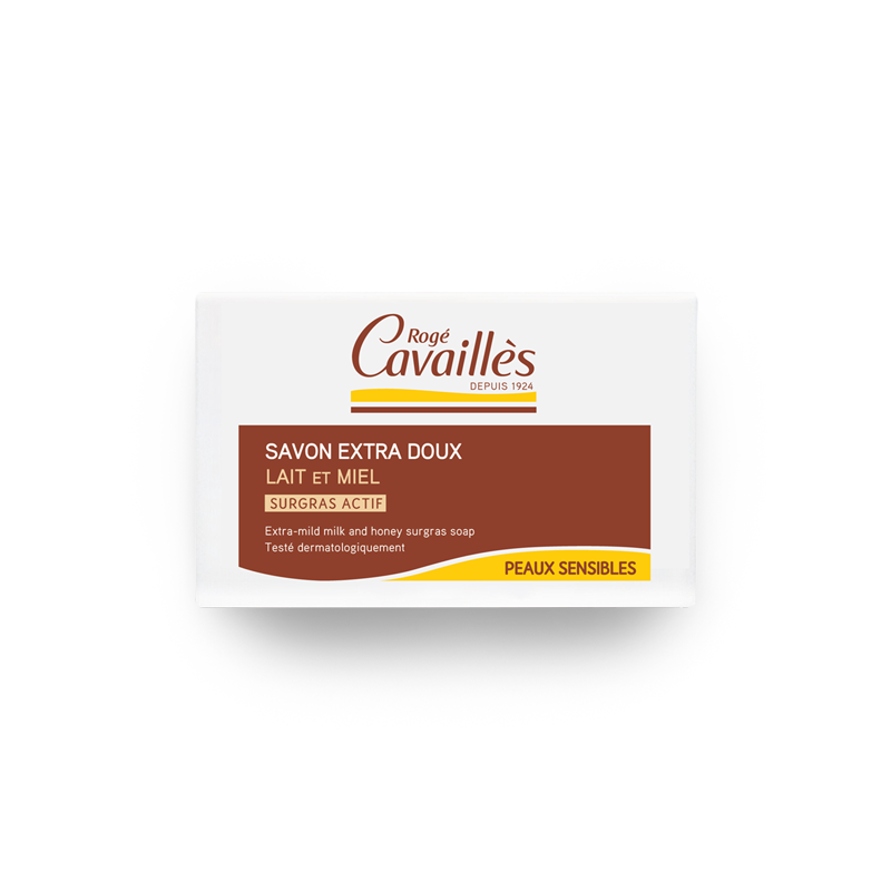 Extra-Mild Surgras Soap – Milk and Honey  Rogé Cavaillès